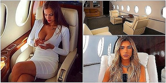 Кругом фейк: выяснилось, что некоторые инфлюенсеры арендуют студии, напоминающие салон частного самолета