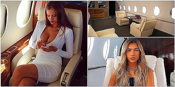 Кругом фейк: выяснилось, что некоторые инфлюенсеры арендуют студии, напоминающие салон частного самолета