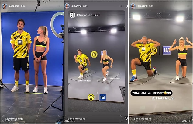 Kendisini yeniden gündeme gelmesi ise Borussia Dortmund ile ortak sponsorlarının video çekimi için Dortmundlu futbolcularla bir gün boyunca idman yaptırmasıyla oldu.