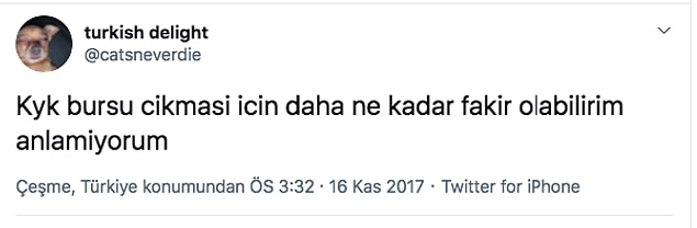 KYK Bursu öğrencilerin hayat damarlarından bir tanesi. Fakat maalesef öyle kolay kolay herkese çıkmıyor. Bir de KYK kredisi var ki konumuz şu an o değil, bursla ilgili bir şeyden bahsedeceğiz.