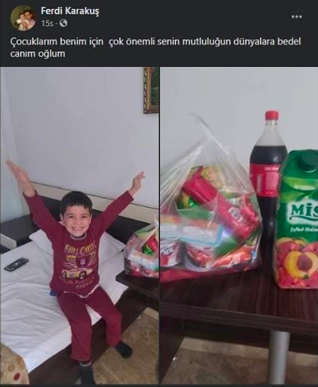 Bu da bir diğer paylaşımı.