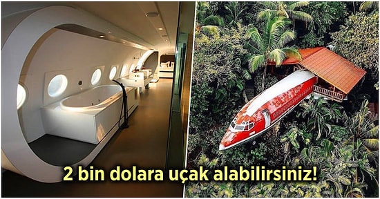 Sıradan Bir Evde Yaşamayı Reddeden İnsanların Yuvaları Haline Getirdiği İlginç Uçaklar