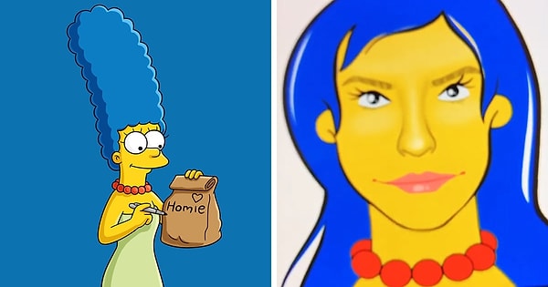 7. Мардж Симпсон