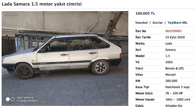 10. Yakıt cimrisiymiş...