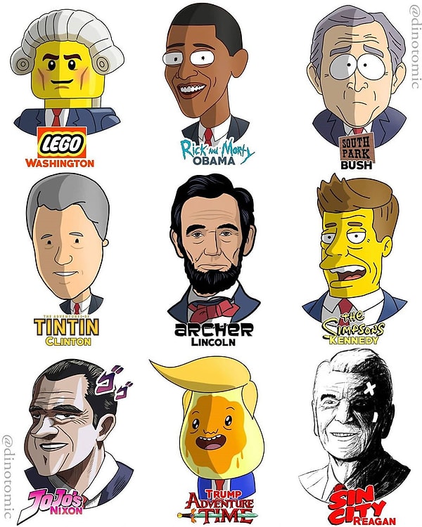 13. Президенты США