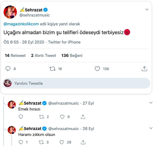 İşte Şehrazat'ın attığı o tweetler...👇