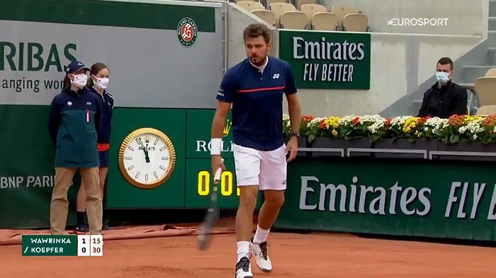 Roland Garros Sırasında Savaş Jetinin Çıkardığı Sonik Patlama Sesi Kısa Süreli Tedirginliğe Neden Oldu