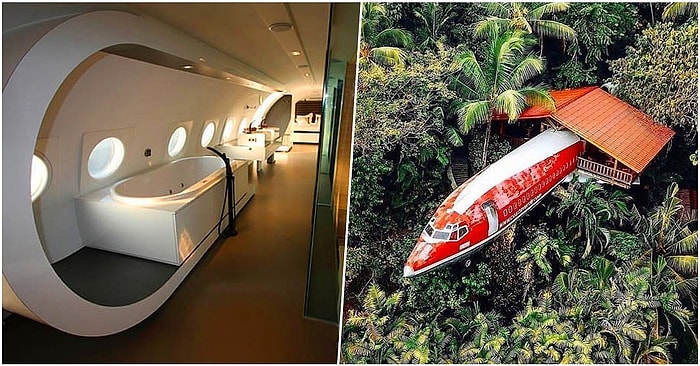 Дома-самолеты - новая тенденция для тех, кто отказывается жить в обычном жилище