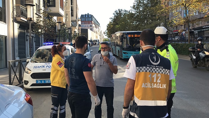 Karantinada Olması Gereken Otobüs Şoförü Sürücü Koltuğunda Yakalandı