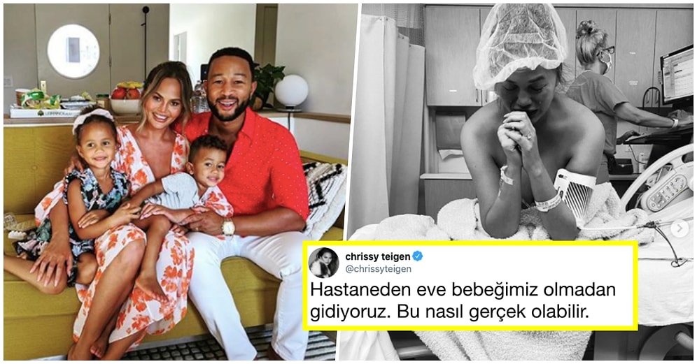 Üçüncü Kez Ebeveyn Olmaya Hazırlanan John Legend ve Chrissy Teigen Bebeklerini Kaybettiklerini Yürek Dağlayan Bir Paylaşımla Duyurdu!