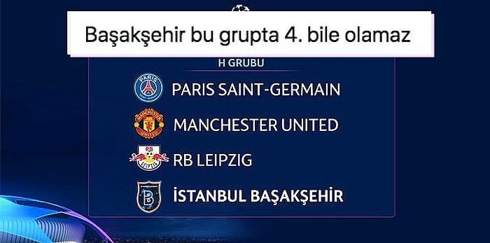 Doktor Bu Ne? Medipol Başakşehir'in Şampiyonlar Ligi'ndeki Rakipleri Belli Oldu