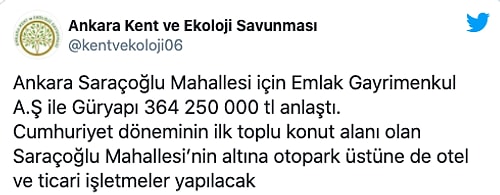 Ankara'nın Tarihi Saraçoğlu Mahallesi'nde İnşaat Çalışmaları Süren Davalara Rağmen Başladı