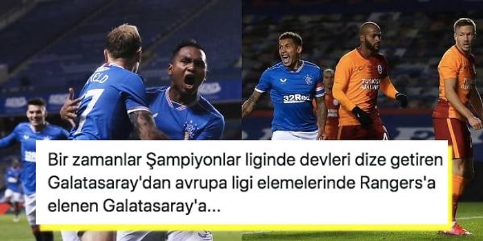 Yaprak Dökümü Sürüyor! Rangers'a Yenilen Galatasaray Avrupa'ya Veda Etti