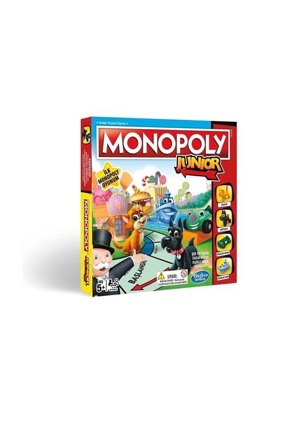 12. Minik emlak prensleri ve prensesleri için Monopoly Junior...