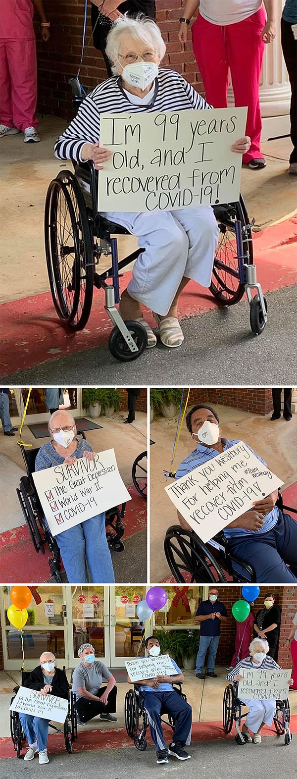 14. «3 пациента, находящиеся в доме престарелых, также преодолели коронавирус ...»