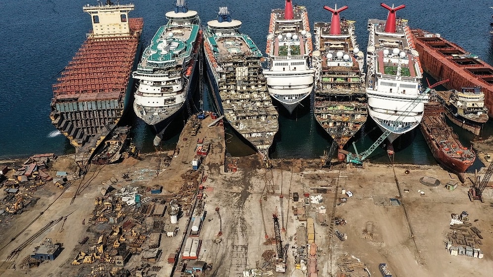 Pandemi Nedeniyle Cruise Gemi Endüstrisindeki Milyon Dolarlık Gemiler Hurdaya Çıkıyor
