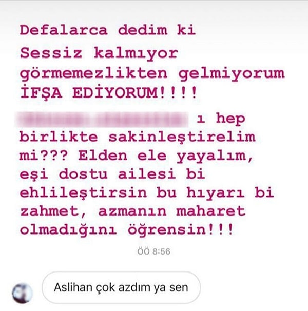 Kadınlar olarak artık her şeyden bıktığımız ve insanca muamele görmek istediğimiz şu dönemde hala akıllanmayan ve hiçbir şeyi idrak edemeyen insanlar var.