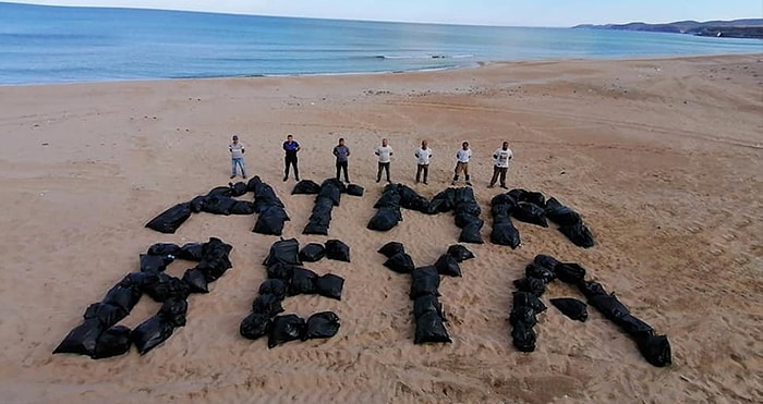 30 Ton Çöple Trakya Şiveli Tepki: 'Atma Beya'