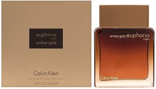 11. Calvin Klein Euphoria Men Amber Gold