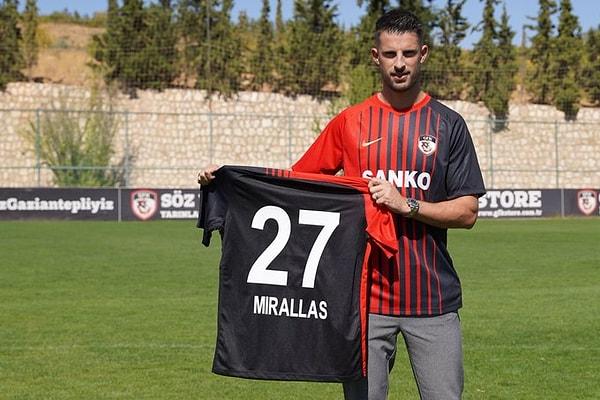9. Kevin Mirallas ➡️ Gaziantep FK