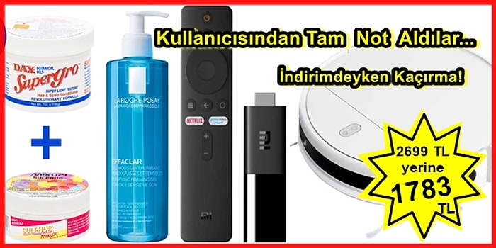 Kullananlara Bu Fiyata Senden Daha İyisi Yok Yeminleri Ettiren 23 İndirimli Ürün