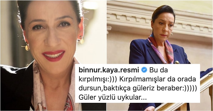 Kırmızı Oda Dizisinin Yıldızı Binnur Kaya, Instagram'ında Paylaştığı Fotoğraflarda Kırpmayı Unuttuğu Detaylarla Herkesi Gülümsetti