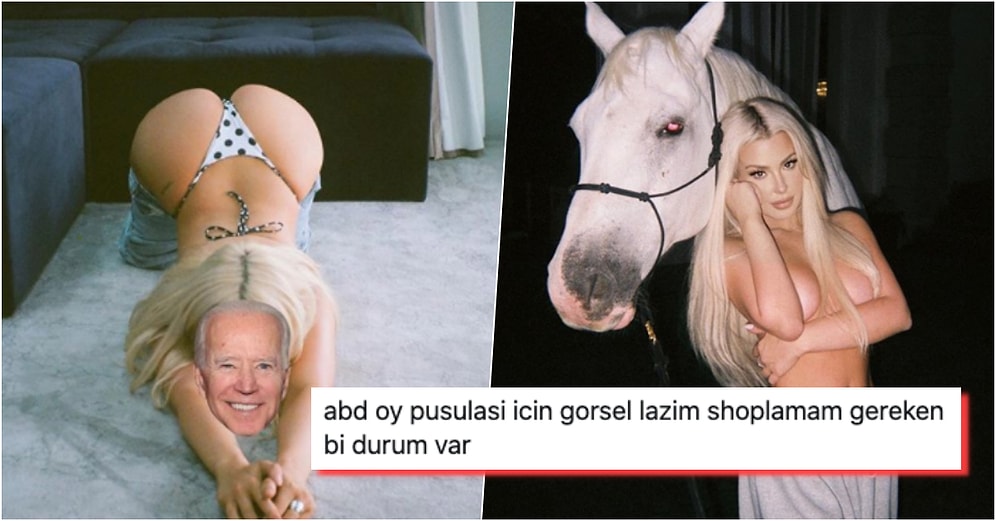 Trump'ın Rakibi Biden'a Oy Verdiğini Kanıtlayanlara Bedava Çıplak Fotoğraflarını Göndereceğini Söyleyen YouTuber Tana Mongeau