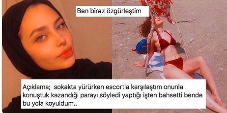 'Özgürleştim' Diyerek Başörtüsünü Çıkardığını Twitter'dan İlan Eden Kadına Gelen Tepki Dolu Yorumlar