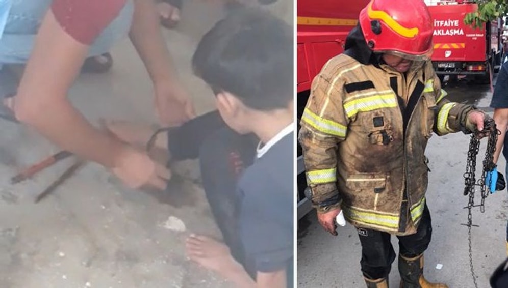 Babası 'Yaramaz' Diye Bağlamış: Yangında 11 Yaşında Çocuk Zincirlenmiş Olarak Bulundu