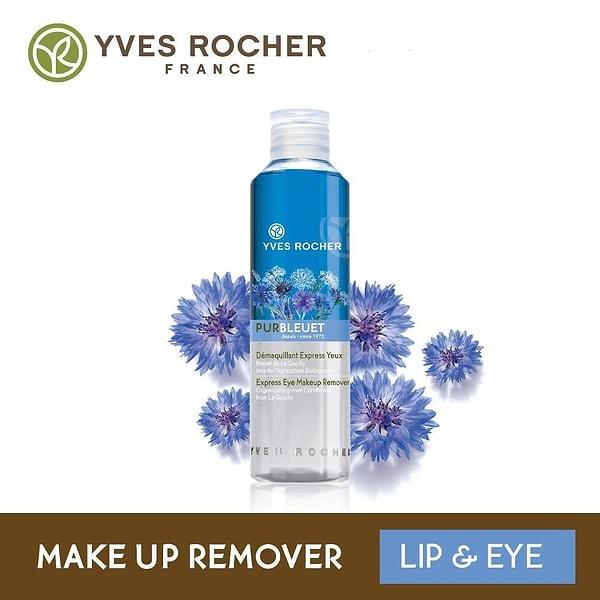 9. Göz makyajı temizleme ürünlerinde tek geçerim: Yves Rocher Pur Bleuet. Şu anda %28 indirimi varken almak için tam zamanı.