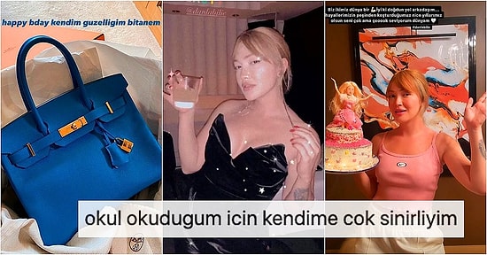 26 Yaşına Basan Ünlü YouTuber Danla Bilic'in Kendisine Doğum Günü Hediyesi Olarak Aldığı 100 Bin Liralık Çanta