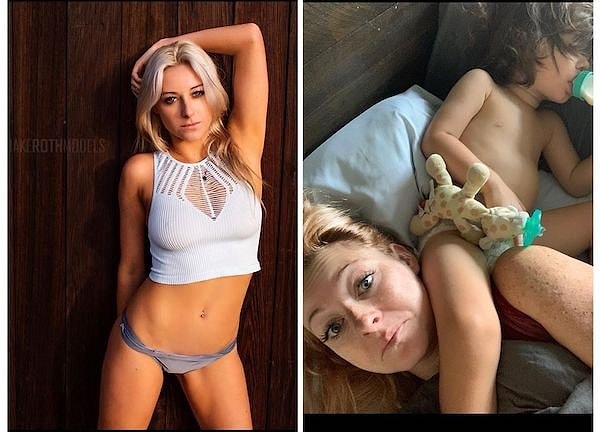 2. Söylenenleri biraz daha somutlaştırmak için ebeveyn olduktan sonra hayatlarındaki değişimleri çektikleri fotoğraflarla gösteren ailelerin paylaşımlarını sizler için derledik.