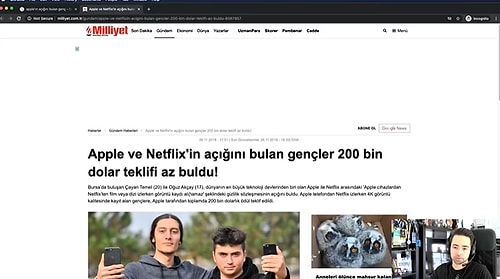 Türkiye'de Sahte Haber Yayınlatmak Tahmininizden Daha Kolay: Apple'ın Açığını Bulan Gençler Haberleri Ne Kadar Doğru?