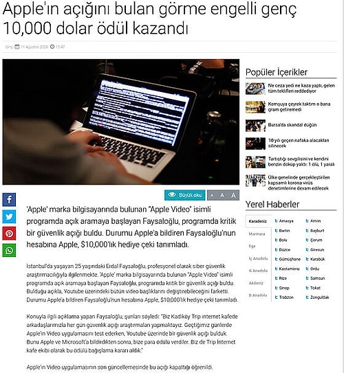 Türkiye'de Sahte Haber Yayınlatmak Tahmininizden Daha Kolay: Apple'ın Açığını Bulan Gençler Haberleri Ne Kadar Doğru?