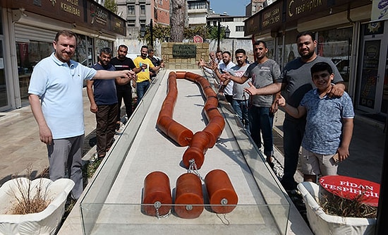 1 Tonluk Tesbih Guinness Adayı: Külliyeye Hediye Etmek İstiyor