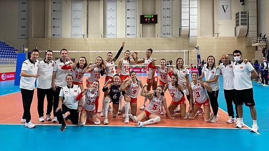 Türkiye 17 Yaş Altı Kızlar Avrupa Voleybol Şampiyonası'nda Finalde