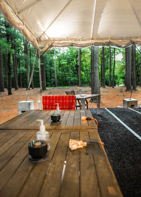 Сотрудники Bridgewater Associates, адаптируясь к природным условиям, проводят видеозвонки под звуки птиц.