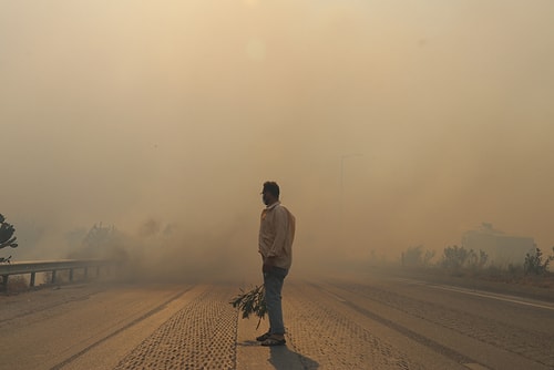 Hatay Kıyameti Yaşıyor: 3 İlçeye Yayılan Orman Yangınıyla Mücadele Sürüyor