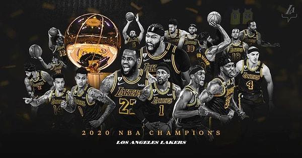 2020 yılının NBA şampiyonu Los Angeles Lakers oldu!