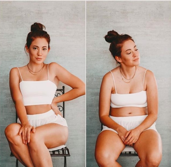 5. С помощью правильных поз и фотошопа каждый может стать обладателем совершенного тела.
