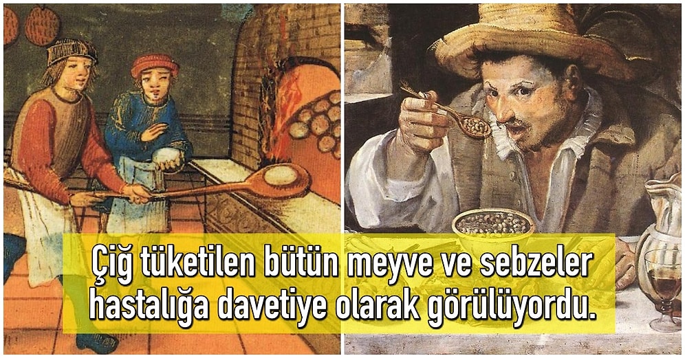 Yeri Gelince Ekmek Arasına Ekmek Koyup Yemekte Beis Görmeyen Ortaçağ İnsanının İlginç Beslenme Alışkanlıkları