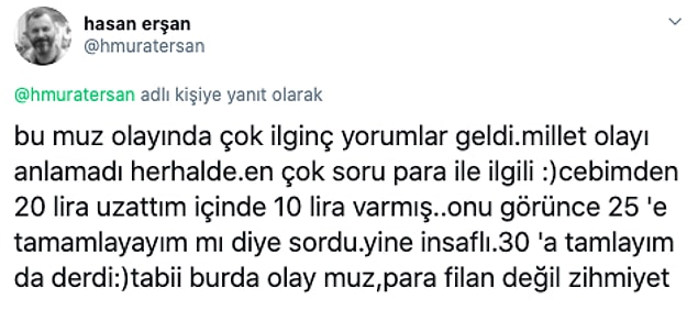 Neyse gün sonunda abimiz olaya şöyle açıklık getiriyor, yüreklere bir su serpiliyor...