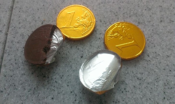 3. Медальки из шоколада: