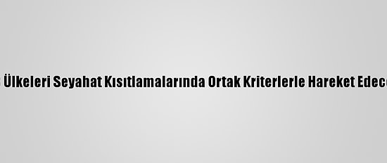 AB Ülkeleri Seyahat Kısıtlamalarında Ortak Kriterlerle Hareket Edecek