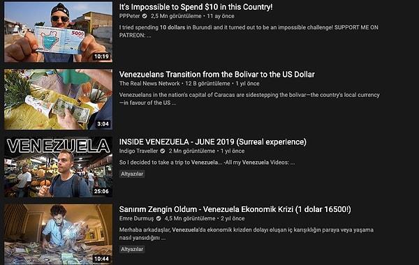 Bir zamanlar Venezuela veya Afrika ülkelerine gidip bu ülkelerdeki ucuzluğu anlatan YouTuber'lar rotayı ülkemize kırmış durumda.