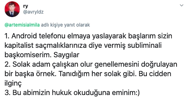 Tespit gibi tespit. 😂
