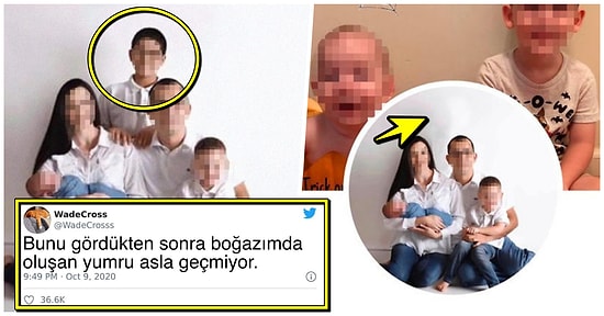 Sadece Biyolojik Çocuklarıyla Fotoğraf Paylaşmak İçin Para Karşılığında Üvey Oğlunu Sildiren Acımasız Kadın!