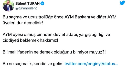 Aym Ile Icisleri Bakanligi Arasinda Tweet Atismasi Isiklarimiz Hic Sonmuyor Onedio Com