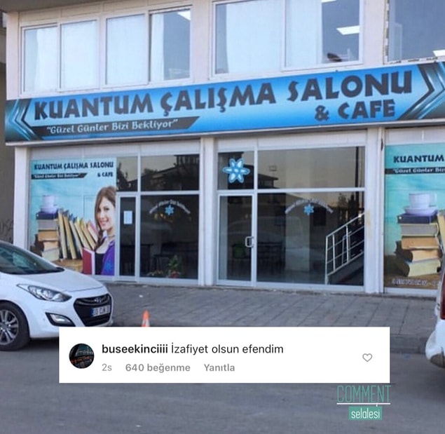 2. Burada yiyorsun, çıkınca hiç ağırlık kalmıyor midende.