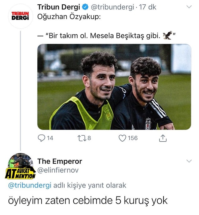 5. Üzücü bir mention. :)